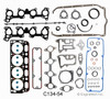 1987 Chevrolet Cavalier 2.0L Engine Gasket Set C134-54 -3