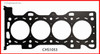 2005 Mazda 3 2.3L Engine Cylinder Head Spacer Shim CHS1053 -21