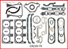 1989 Dodge B250 3.9L Engine Gasket Set CR239-79 -7