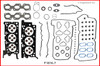 2005 Mazda Tribute 3.0L Engine Gasket Set F181K-7 -6