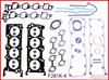 2000 Ford Mustang 4.6L Engine Gasket Set F281K-4 -3