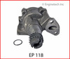 Oil Pump - 1987 Plymouth Caravelle 2.5L (EP118.K158)