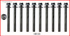 Cylinder Head Bolt Set - 1988 Chevrolet Sprint 1.0L (HB130.A6)