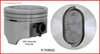 Piston and Ring Kit - 1987 Ford E-250 Econoline Club Wagon 7.5L (K1548(8).L1480)