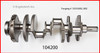 Crankshaft Kit - 2002 Chevrolet Silverado 1500 4.8L Engine - 104200ZE11