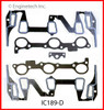 1993 Chevrolet Beretta 3.1L Engine Intake Manifold Gasket IC189-D -2