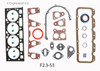 1991 Mercury Topaz 2.3L Engine Gasket Set F2.3-53 -16