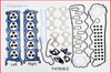 2011 Ford F-550 Super Duty 6.8L Engine Cylinder Head Gasket Set F415HS-E -21