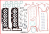 1998 Cadillac Seville 4.6L Engine Gasket Set GM281K-3 -6