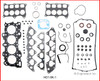 1992 Acura Integra 1.7L Engine Gasket Set HO1.6K-1 -1