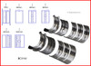 1986 Buick Regal 5.0L Engine Crankshaft Main Bearing Set BC314J -2268