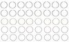 Ford 5.7L 347ci OHV V8 Small Block Stroker 4.000" Bore Piston Ring Set M40018 -EP5