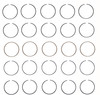 2006 Isuzu 3.5L 3458ci DOHC L5 20V "6" GM 93.00mm Bore Piston Ring Set S93155 -EP3