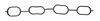 2008-2015 Scion 2.4L 2362ci DOHC L4 16V 2AZFE xB 88.50mm Bore Intake Gasket ITO2.4-B -EP3