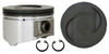 1996-2004 Nissan 3.3L 3275ci SOHC V6 12V VG33E Naturally Aspirated 91.50mm Bore Piston Set P4744(6) -EP3