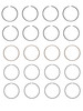 1990-2001 Toyota 2.2L 2164ci DOHC L4 16V 5SFE 87.00mm Bore Piston Ring Set C87134 -EP3