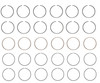 1992-1993 Toyota 3.0L 2958ci DOHC V6 24V 3VZFE 87.50mm Bore Piston Ring Set C87526 -EP2