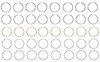2002-2010 Infiniti 4.5L 4494ci DOHC V8 32V VK45DE 93.00mm Bore Piston Ring Set C93318 -EP1