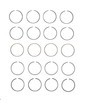 2008-2012 Honda 2.4L 2354ci DOHC L4 16V K24Z2,Z3 87.00mm Bore Piston Ring Set M87004 -EP3