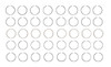 1998-2009 Toyota 4.7L 4663ci DOHC V8 32V 2UZFE 94.00mm Bore Piston Ring Set S94128 -EP4