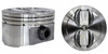 Piston Set (Qty. 6) - GM Chevrolet Isuzu 4.3L 262 Lt Weight Short Skirt - Enginetech P3014(6)