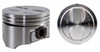 Piston Set - GM Chevrolet 4.3L 265 5.0L 305 Dish Top Shallow Oil Ring - Enginetech P3042(8)