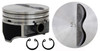 Piston Set - GM Chevrolet 383 Hyper Coated Claimer 5.7" Rod P3075 - Enginetech P3093(8)