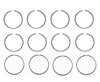Piston Ring Set - Chrysler Cummins 5.9L 359 6B 12V - Enginetech C10236