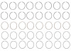 Piston Ring Set (Premium) - Ford Mazda 2.0L 1970 SOHC - Enginetech C80024