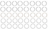 Piston Ring Set - GM 409 425 455 - Enginetech R43128