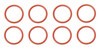 Fuel System Components - Fuel Injector Tube O-Ring (8) GM 6.6L Duramax Diesel - Enginetech INJ19R-8