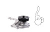 Water Pump - Water Pump Ford 6.7L 406 OHV Powerstroke Diesel - Enginetech WP537