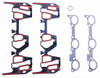 Intake Gasket - Gasket Intake Kit Chevrolet 3.1L 189 "M" Includes Plenum Chamber Gasket - Enginetech IC189