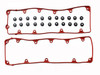 Valve Cover Gasket - Gasket Ford 4.6L 281 SOHC Valve Cover Set With Grommets - Enginetech VCF281-C
