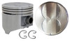 Piston and Ring Kit - Chrysler 318 Rings Are Not Loaded On Piston - Enginetech K1516(8)
