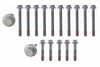 Head Gasket Set - GM Chevrolet Cadillac 6.2L 376 Head Set Mls Head Gaskets - With Head Bolts - Enginetech C376HS-AWB