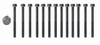 Head Gasket Set - Dodge Cummins 5.9L 359 24V With Head Bolts - Enginetech CU359HS-BWB
