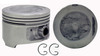 Piston Set - Toyota 2.4L 22R 22RE 22REC Dish Top .070" Deep - Enginetech P1595(4)