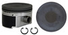Piston Set - Ltd Avail Piston Vw 1.8L 1781 DOHC 20V 19MM Dia Pin - Enginetech P4011(4)
