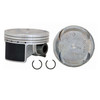 Piston Set - Disc Piston Honda 2.4L DOHC 16V K24A1 K24Z1 Hyper Coated - Enginetech P4833(4)