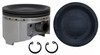 Piston Set - Mitsubishi 3.5L DOHC 24V 6G74 Hyper - Enginetech P4847(6)