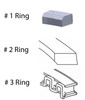 Piston Ring Set - GM Toyota 1.6L 4AF 4AFE - Enginetech C81334