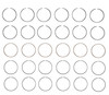 Piston Ring Set - Disc Rings Mazda 2.3L DOHC 24V Kj - Enginetech C83126