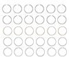 Piston Ring Set - Toyota 2.5L 2VZFE - Enginetech C87546