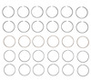 Piston Ring Set - Hon Isuzu 3.2L 3.5L 6VD1 6VE1 Trk - Enginetech C93456