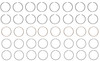 Piston Ring Set (Premium) - Nissan 5.6L DOHC VK56DE Steel Or Moly Top - Enginetech S98118