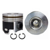 Piston Set - 2006 Ford F-550 Super Duty - 6.0L / 365 OHV V8 32V "P" Powerstroke 3.740" Bore - P5087(8) -PN33
