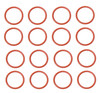 2007 Chevrolet C4500 Kodiak 6.6L Engine Fuel Injector Tube O-Ring Set (Qty. 16) - INJ19R-16 -PN5