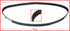 1988 Isuzu Impulse 2.3L Engine Timing Belt TB122 -3
