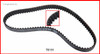 1996 Hyundai Accent 1.5L Engine Timing Belt TB191 -19